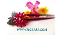 Leather Tropical Hair Accessories